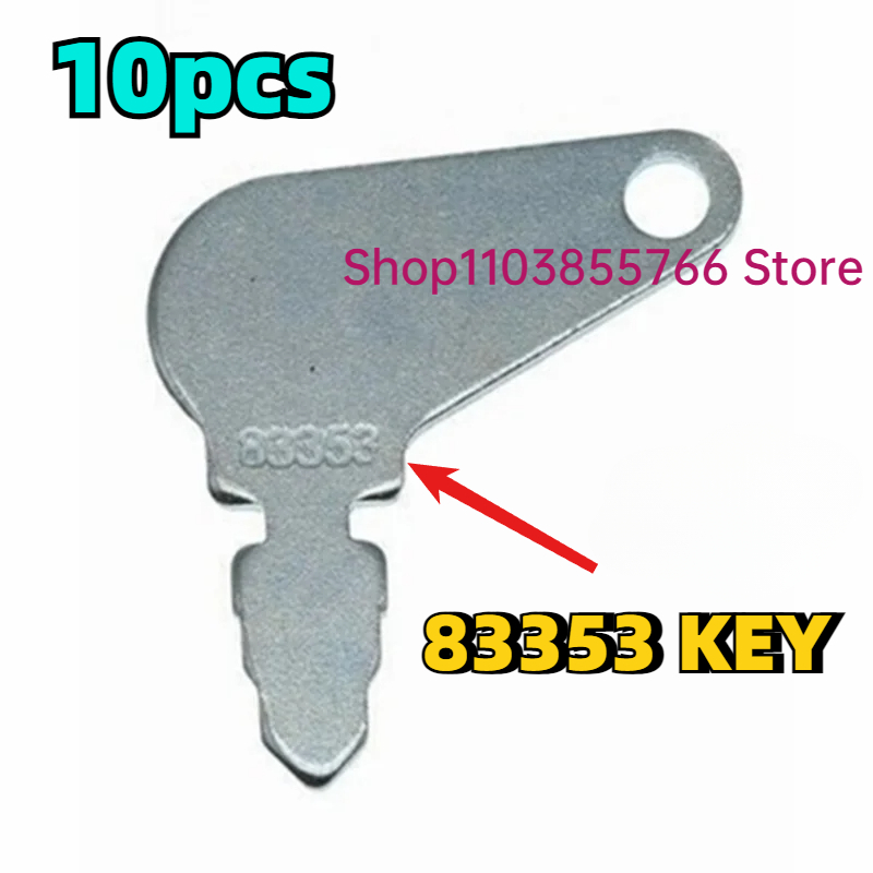 Heavy Equipment Key Set - 10 SZTUK 83353 Klucze do zestawu
