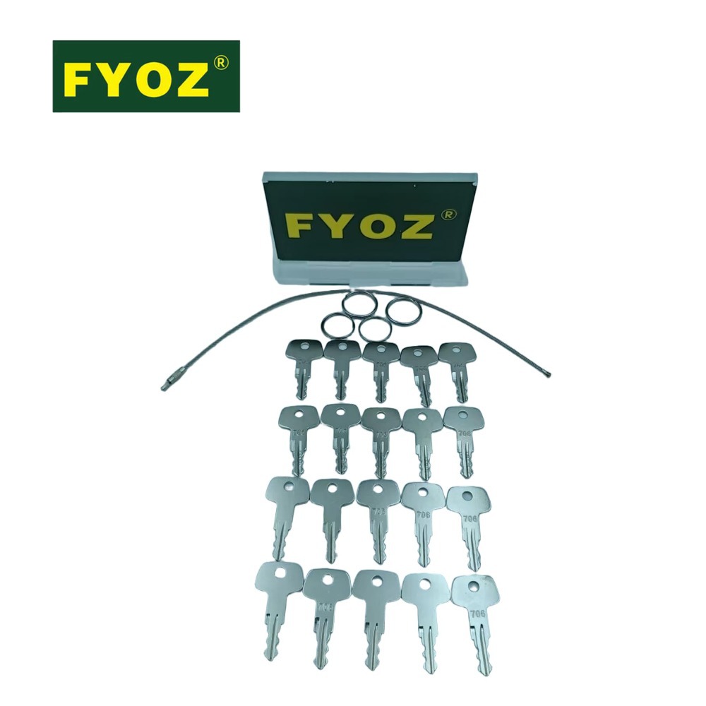 Heavy Equipment Key Set - 20-częściowy zestaw kluczy 706 do węzła