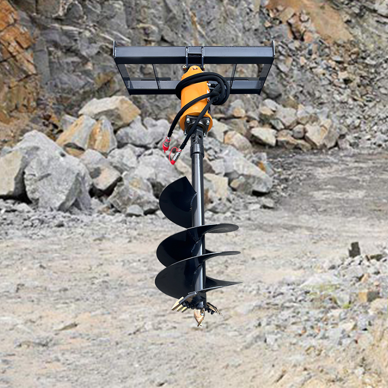 Auger Drill Attachment - Mini Przystawka do Minikoparki: Wydajna Wiertnica