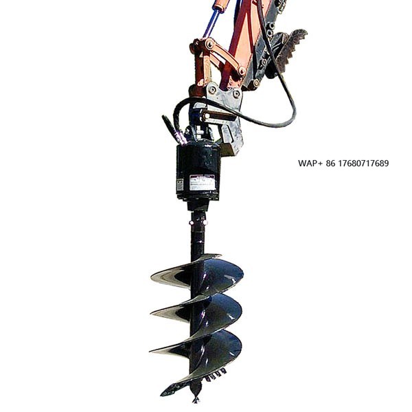 Auger Drill Attachment - Hydrauliczny wiertnica glebowa do koparek z
