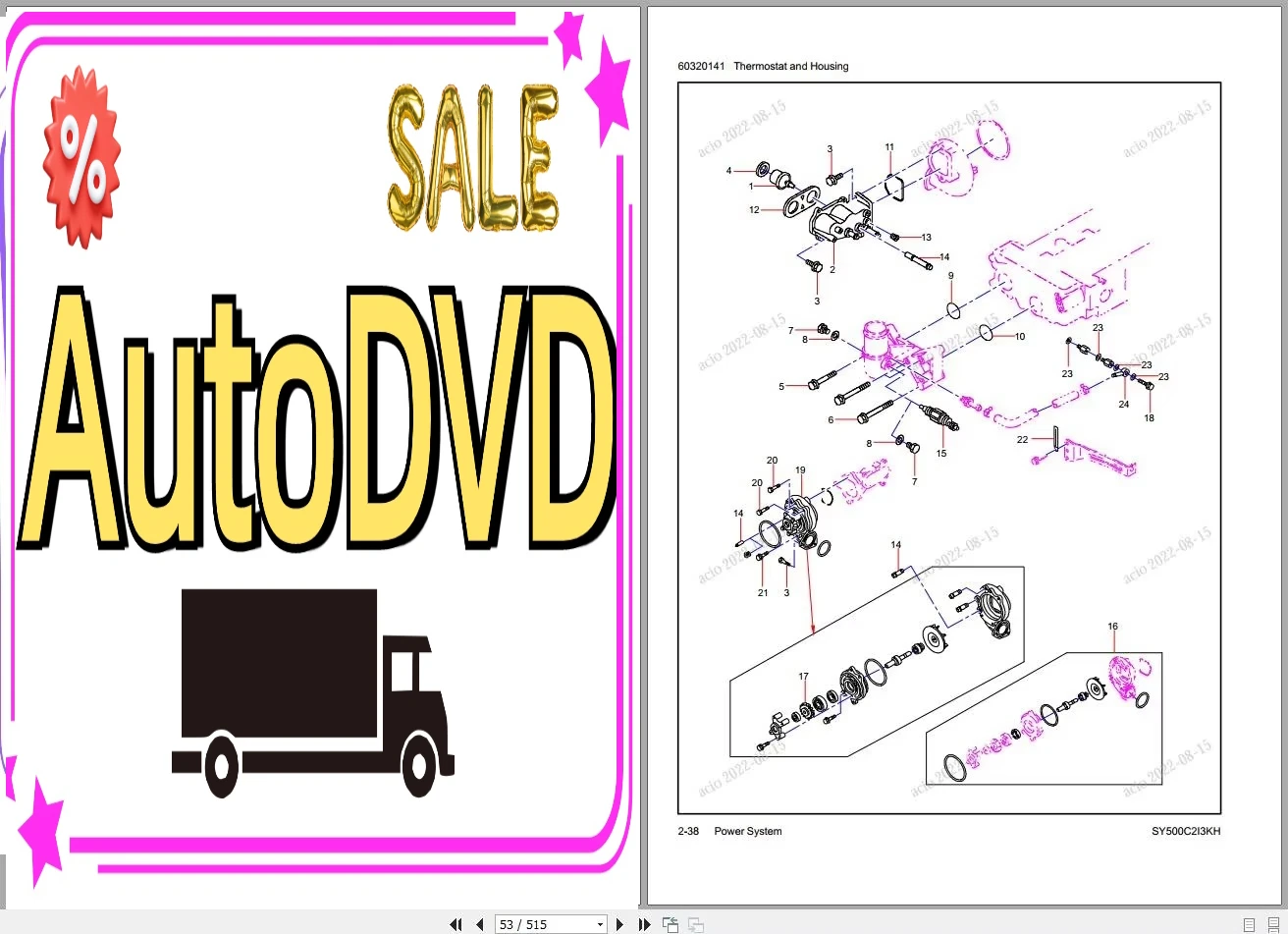 Heavy Equipment Usa - AutoDVD Sany Heavy Equipment PDF 3,38
