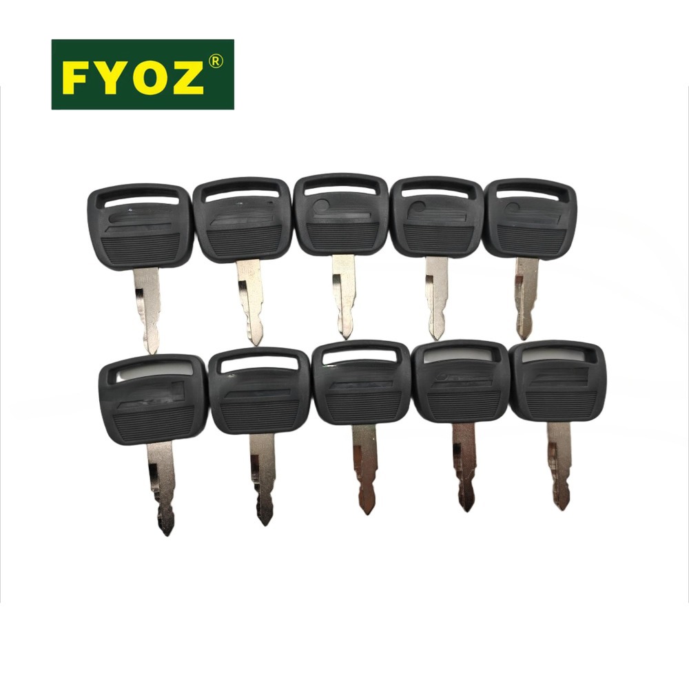10 szt. kluczy do koparki S450 – Heavy Equipment Key Set recenzja i cena