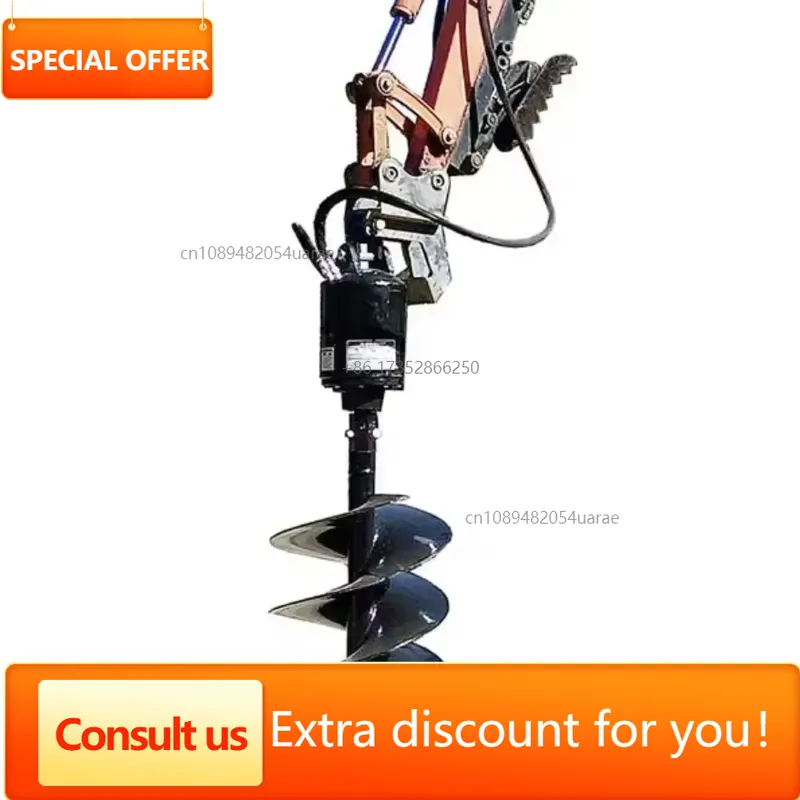 Hydrauliczny wiertnica glebowa – Auger Drill Attachment recenzja i cena