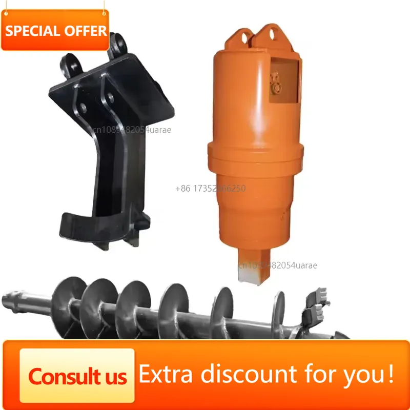 Hydrauliczny wiertnica glebowa – Auger Drill Attachment recenzja i cena
