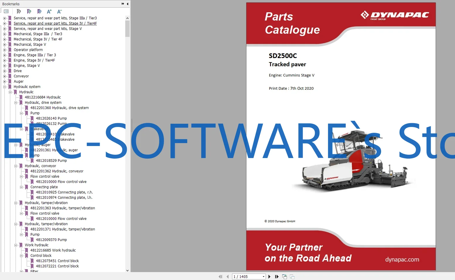 EPC-SOFTWARE Dynapac Heavy Equ – Heavy Equipment Software recenzja i cena
