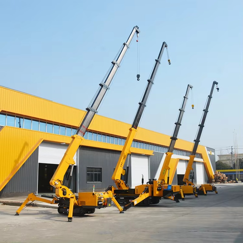 Dźwig pająk hydrauliczny 8T, w – Heavy Equipment For Construction recenzja i cena