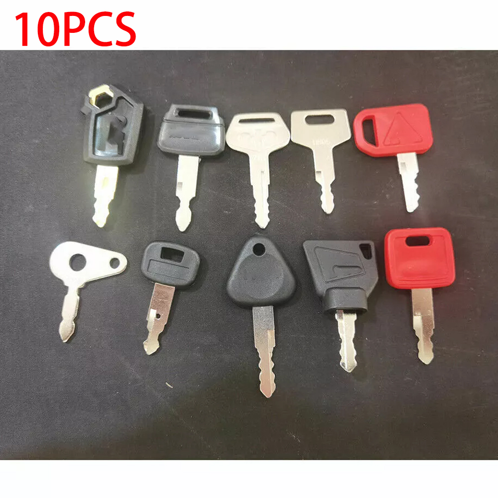 10-częściowy zestaw zapłonowy  – Heavy Equipment Key Set recenzja i cena