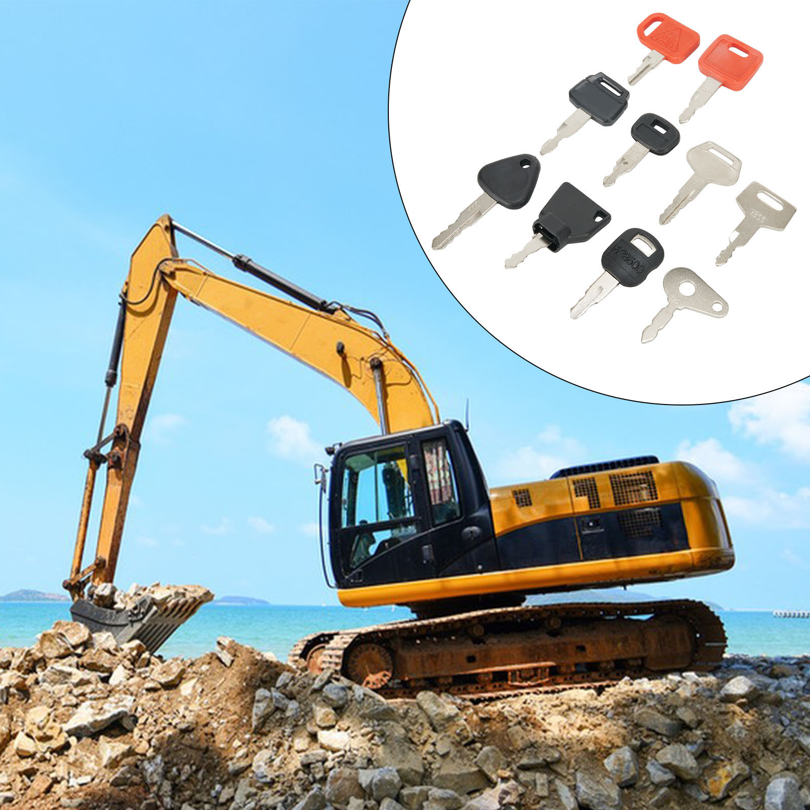 10-KIELOWY ZESTAW Klucz główny – Heavy Equipment Key Set recenzja i cena